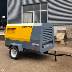 PREST Diesel 190 CFM Mobile Screw Air Compressor(PR-190/8CY)