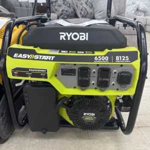 RYOBI 6,500-Watt Gasoline Powered Portable Generator